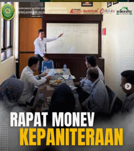 RAPAT MONITORING & EVALUASI KEPANITERAAN