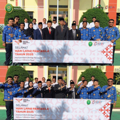 PA MAUMERE PERINGATI HARI LAHIR PANCASILA KE - 80 TAHUN 2025 UPACARA HARI LAHIR PANCASILA KE-80 PENGADILAN AGAMA MAUMERE